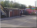 West Wickham station rear entrance