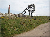 SW3633 : Mine workings, Botallack by Philip Halling