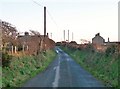 Approaching Penycaerau Crossroads from the direction of Capel Penycaerau