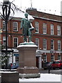 Romsey: Lord Palmerston statue in the Market Place