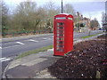 Phone box in Enfield