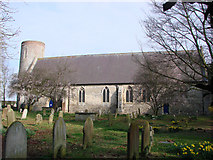 TM4098 : Norton Subcourse St Mary's church by Adrian S Pye