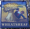 Sign for the Wheatsheaf