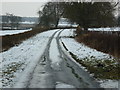 SE9644 : The road from South Dalton towards Kiplingcotes by Ian S