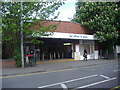 Rear entrance to Guildford station