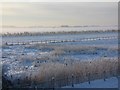 View from the Bank on a severely cold morning