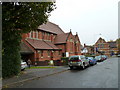 Parked cars in Berkeley Avenue