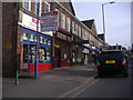 Shopping parade on A217 Bell Street, Reigate