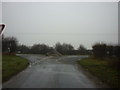 The junction of Marsh Lane and Hull Road, Keyingham