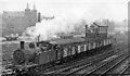 Eccles Junction, Patricroft, with a standard LMS 0-6-0T shunting