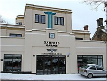 TQ0049 : Sanford Garage (2), 60 Epsom Road by L S Wilson