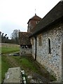 Lower Bullington- winter churchyard (3)