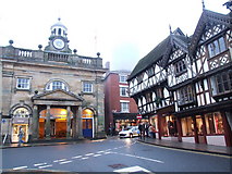 SO5174 : Ludlow Town Centre by Chris Whippet