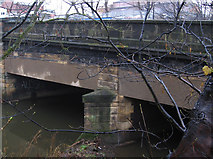 SK3390 : Hillsborough - Leppings Lane bridge by Dave Bevis