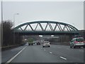 M5 northbound-railway bridge near Hallen