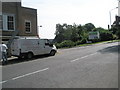 Approaching the junction of Melton Road and Old Maltings Approach