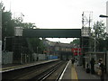 Gipsy Hill station: temporary footbridge