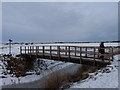 Footbridge across the Grayfleet Drain