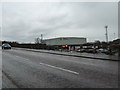 Leisure Centre as seen from Shaftesbury Avenue