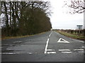 Looking south down Burton Gates