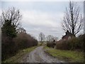 Lane leading to Nostell Low Farm