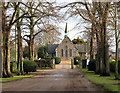 Entrance gate to Queens Road Cemetery in Attleborough