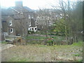 Jasper Road, SE19: view down into back gardens of Woodland Road