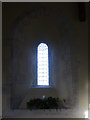 Window in the north wall of West Worldham church