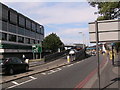 Hogarth Roundabout: Burlington Lane approach