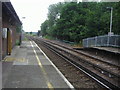 Upper Halliford station platform