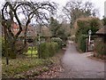 Bridleway near Loxley Bridge