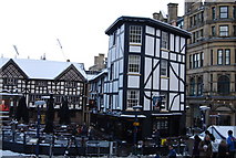 SJ8398 : Sinclair's Oyster Bar, Shambles Square by N Chadwick