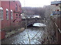 Bacup Road Bridge, River Irwell at Hareholme