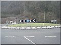 Roundabout on Ty Nant Road at Ty Nant Court