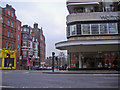 Goldhurst Terrace at junction of Finchley Road