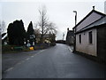 Clawdd Coch crossroads looking north