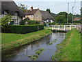 Cottages and the Bourne Rivulet, Hurstbourne Tarrant