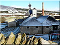 Old distillery buildings at Clynelish