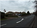 Directional arrow in Havant Road