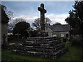 Churchyard cross, St Hilary