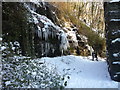 Icicles under the viaduct