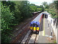 Train at Chessington South station