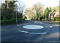 Roundabout in Glen Eyre Road