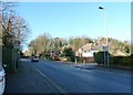 Looking from Violet Road back towards Copperfield Road