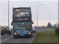 Metrobus on Epsom Downs