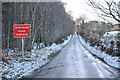 Minor road at Ardnagrask