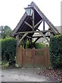 Lych gate, St Andrew