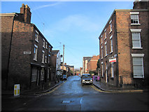SJ3589 : Pilgrim Street towards Leece Street by John S Turner