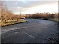 Track into the former opencast site