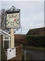 Rose and Crown Pub Sign